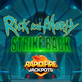 Rick and Morty Strike Back Rapid Fire Jackpots 徽标
