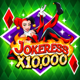 The Jokeress 10000 徽标