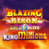 Blazing Bison Gold Blitz King Millions 徽标