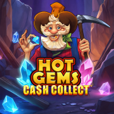 Hot Gems Cash Collect 徽标