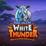 Full Moon White Thunder 徽标