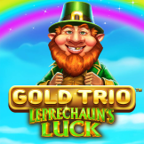 Gold Trio Leprechaun's Luck 徽标