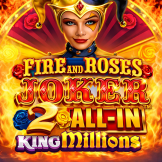 Fire and Roses Joker 2 All-In King Millions 徽标