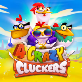 4 Crazy Cluckers 徽标