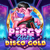 Piggy Blitz Disco Gold 徽标