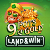 9 Pots of Gold Land & Win 徽标