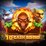 10 Cash Bisons 徽标