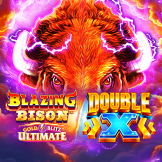 Blazing Bison Gold Blitz Ultimate DOUBLE X 徽标