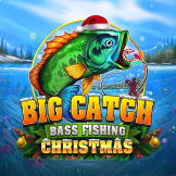 Big Catch Bass Fishing Christmas 徽标
