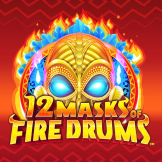 12 Masks of Fire Drums 徽标