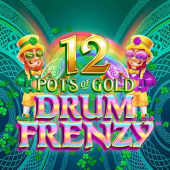 12 Pots of Gold Drum Frenzy 徽标