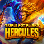 Triple Pot Plinko Hercules 徽标