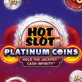 Hot Slot Platinum Coins 徽标