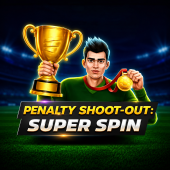 Penalty shoot out: Super Spin 徽标