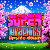 Super Graphics Upside Down 徽标