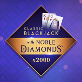 Classic Blackjack with Noble Diamonds 徽标
