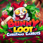 Bunny Loot Christmas Carrots 徽标