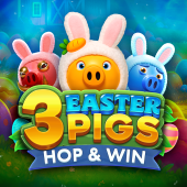 3 Easter Pigs Hop and Win 徽标