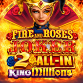 Fire and Roses Joker 2 All-In King Millions 徽标