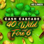 Cash Cascade - 40 Wild Fire 6 徽标