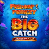 Fishin Frenzy The Big Catch Jackpot King 徽标