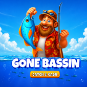 Gone Bassin Catch and Cash 徽标