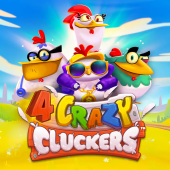 4 Crazy Cluckers 徽标