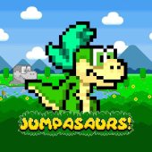 Jumpasaurs! 徽标