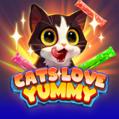 Cats Love Yummy 徽标