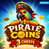 Pirate Coins: 3 Chests 徽标