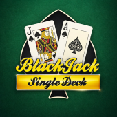 Single Deck BJ 徽标