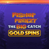 Fishin Frenzy The Big Catch Gold Spins 徽标