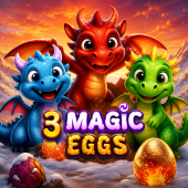 3 Magic Eggs 徽标