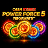 Cash Strike Power Force 5 Megaways 徽标