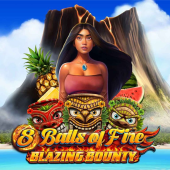 8 Balls of Fire Blazing Bounty 徽标
