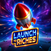 Launch to Riches 徽标