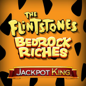 The Flintstones Bedrock Riches Jackpot King 徽标