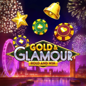 Gold and Glamour Hold and Win 徽标