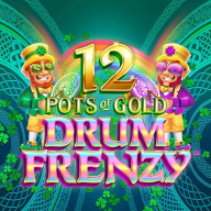 12 Pots of Gold Drum Frenzy 徽标