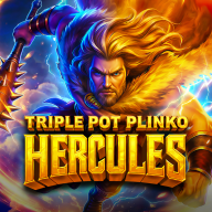 Triple Pot Plinko Hercules 徽标