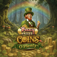 Piggy Prizes Coins O Plenty 徽标
