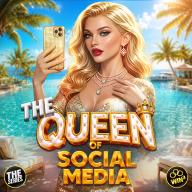 THE Queen of Social Media 徽标