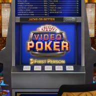 First Person Video Poker - Evolution 徽标