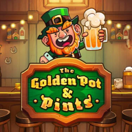 The Golden Pot and Pints 徽标