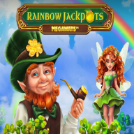 Rainbow Jackpots Megaways 徽标