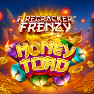 Firecracker Frenzy Money Toad 徽标