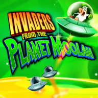Invaders from the Planet Moolah 徽标