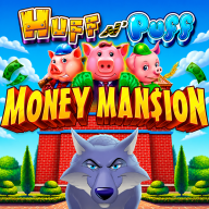 Huff N' Puff Money Mansion 徽标
