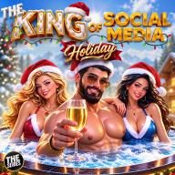 The King of Social Media Holiday 徽标