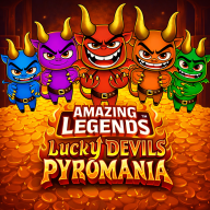 Amazing Legends Lucky Devils Pyromania 徽标